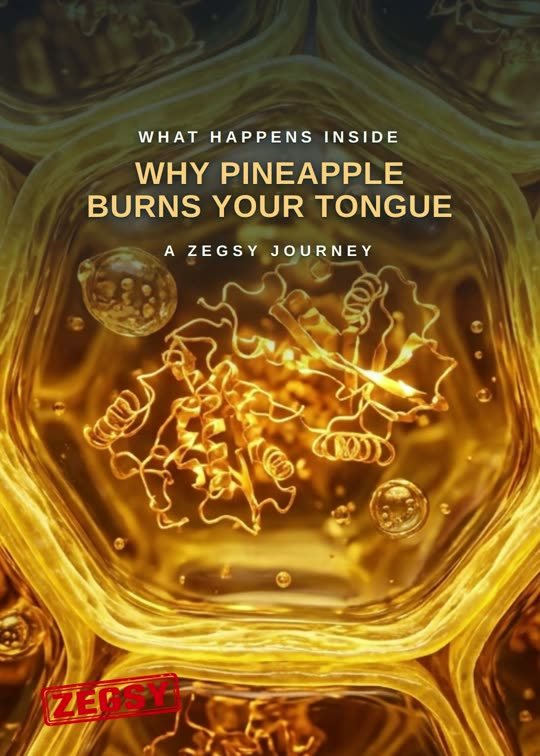 Why Does Fresh Pineapple Burn Your Tongue?
