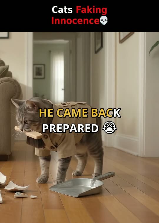 Cats Faking Innocence